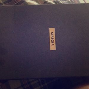 Size 37.5  yeezy season 4 clear pvc mule